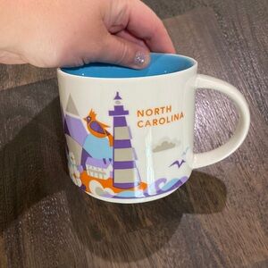 Starbucks You are Here North Carolina Coffee Mug 14 oz 2015